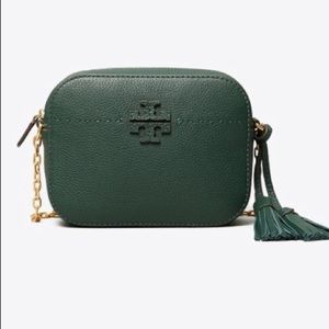 Tory Burch McGraw Camera Bag - Pine